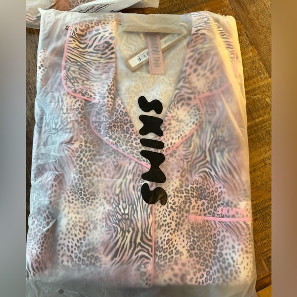 NWT Skims Sleep set short sleeve Animal Print - Picture 5 of 11